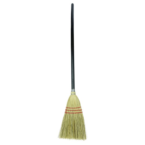 Rubbermaid Commercial Wood Handle Lobby Corn Broom Corn Fiber